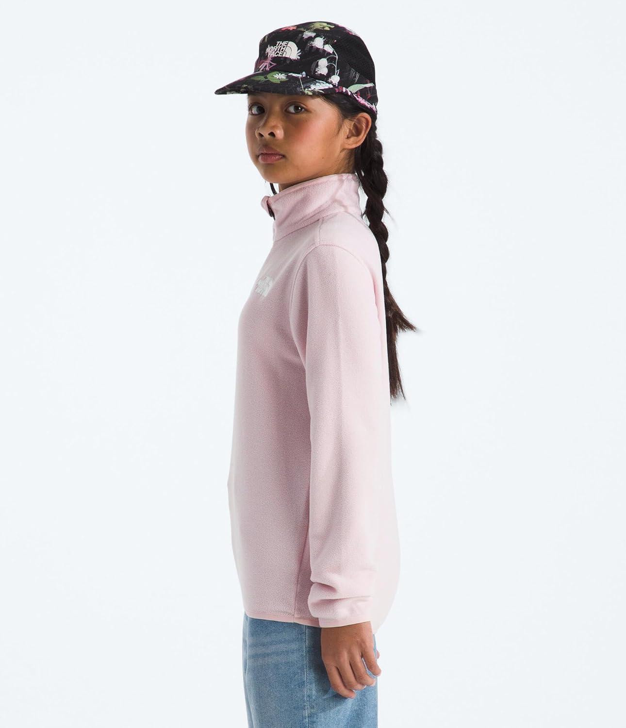 imageThe North Face unisexchild Glacier 14 Zip PulloverPale Blossom