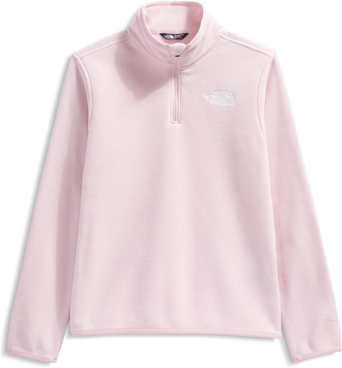 imageThe North Face unisexchild Glacier 14 Zip PulloverPale Blossom