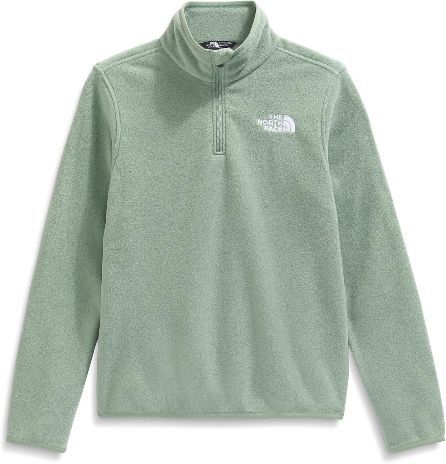 imageThe North Face unisexchild Glacier 14 Zip PulloverSlate Moss