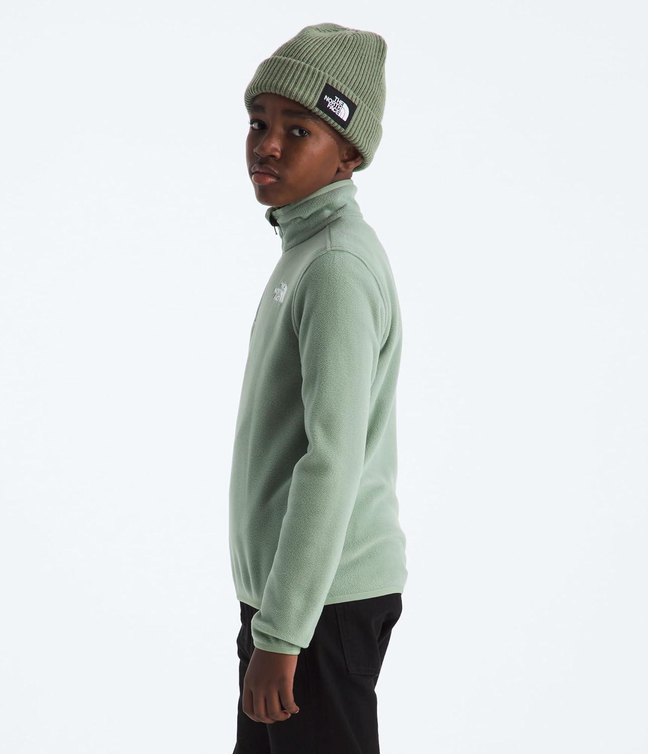 imageThe North Face unisexchild Glacier 14 Zip PulloverSlate Moss