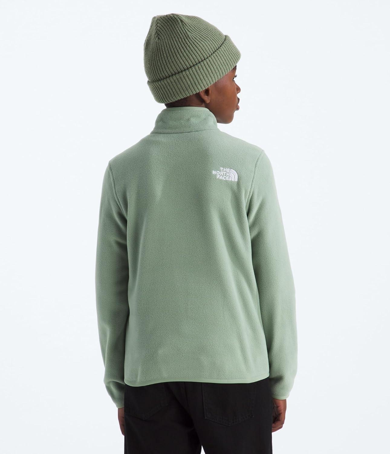 imageThe North Face unisexchild Glacier 14 Zip PulloverSlate Moss