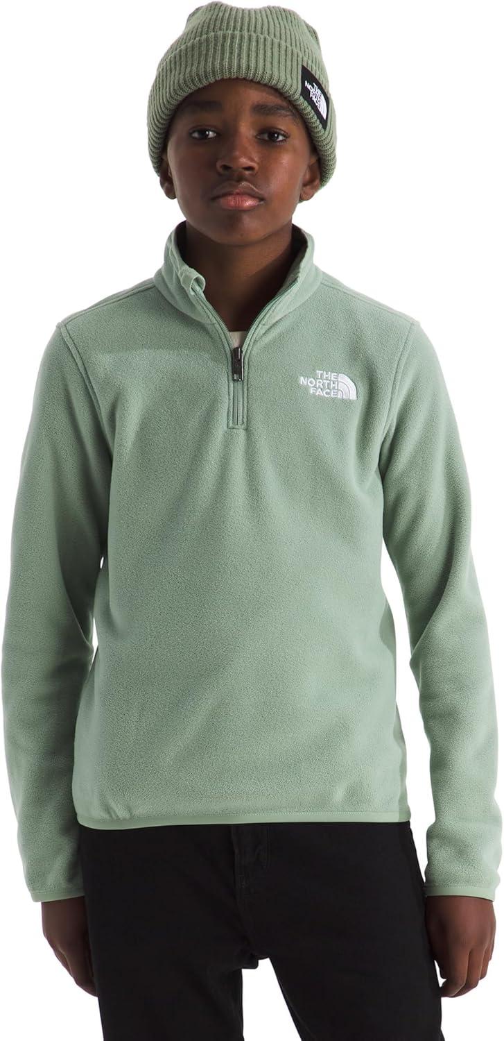 imageThe North Face unisexchild Glacier 14 Zip PulloverSlate Moss