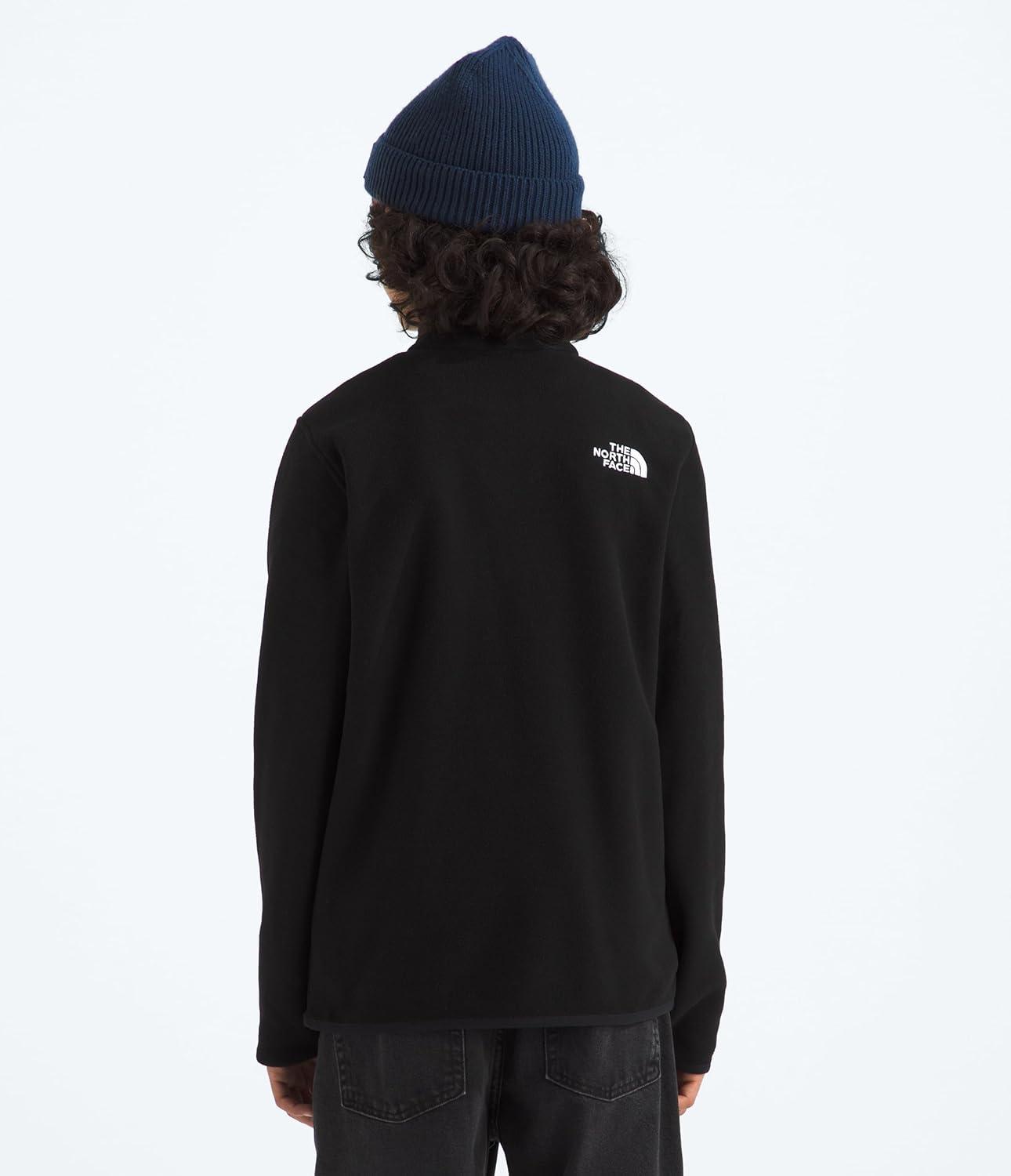 imageThe North Face unisexchild Glacier 14 Zip PulloverTnf Black