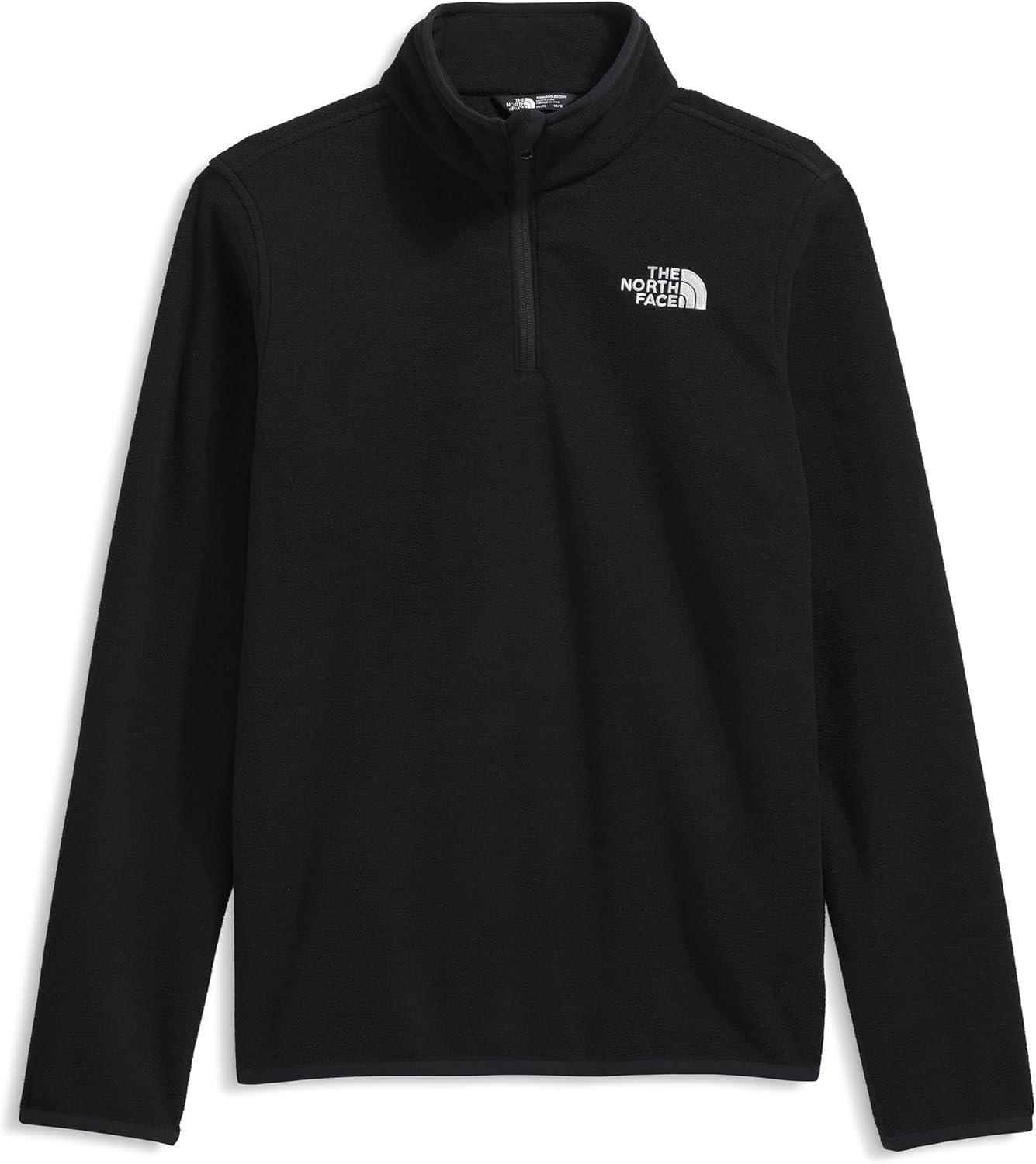 imageThe North Face unisexchild Glacier 14 Zip PulloverTnf Black