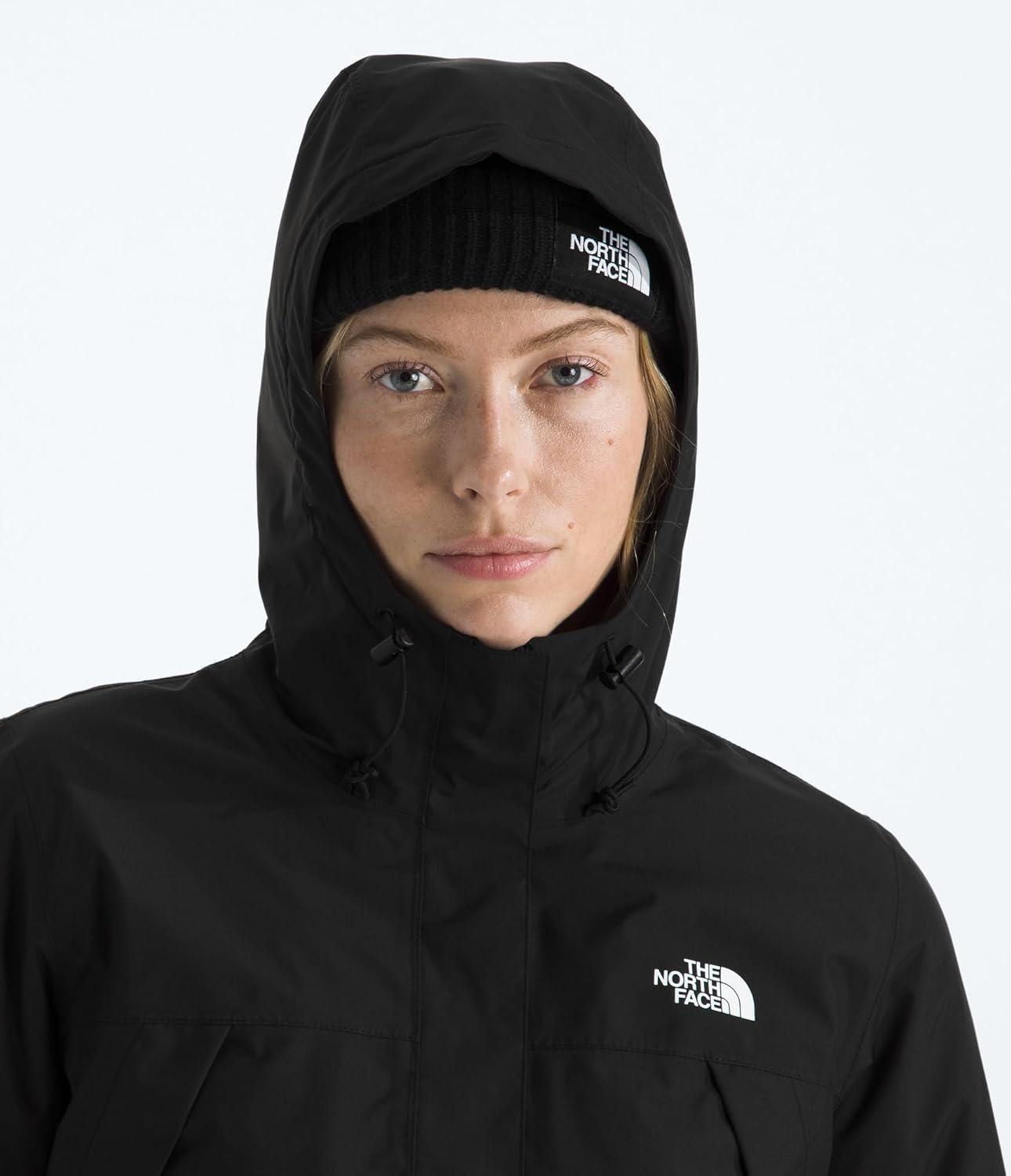 imageThe North Face womens Antora Triclimate Jacket Waterproof Shell Warm Inner Fleece Layer Adjustable Hood With DrawcordTnf Black