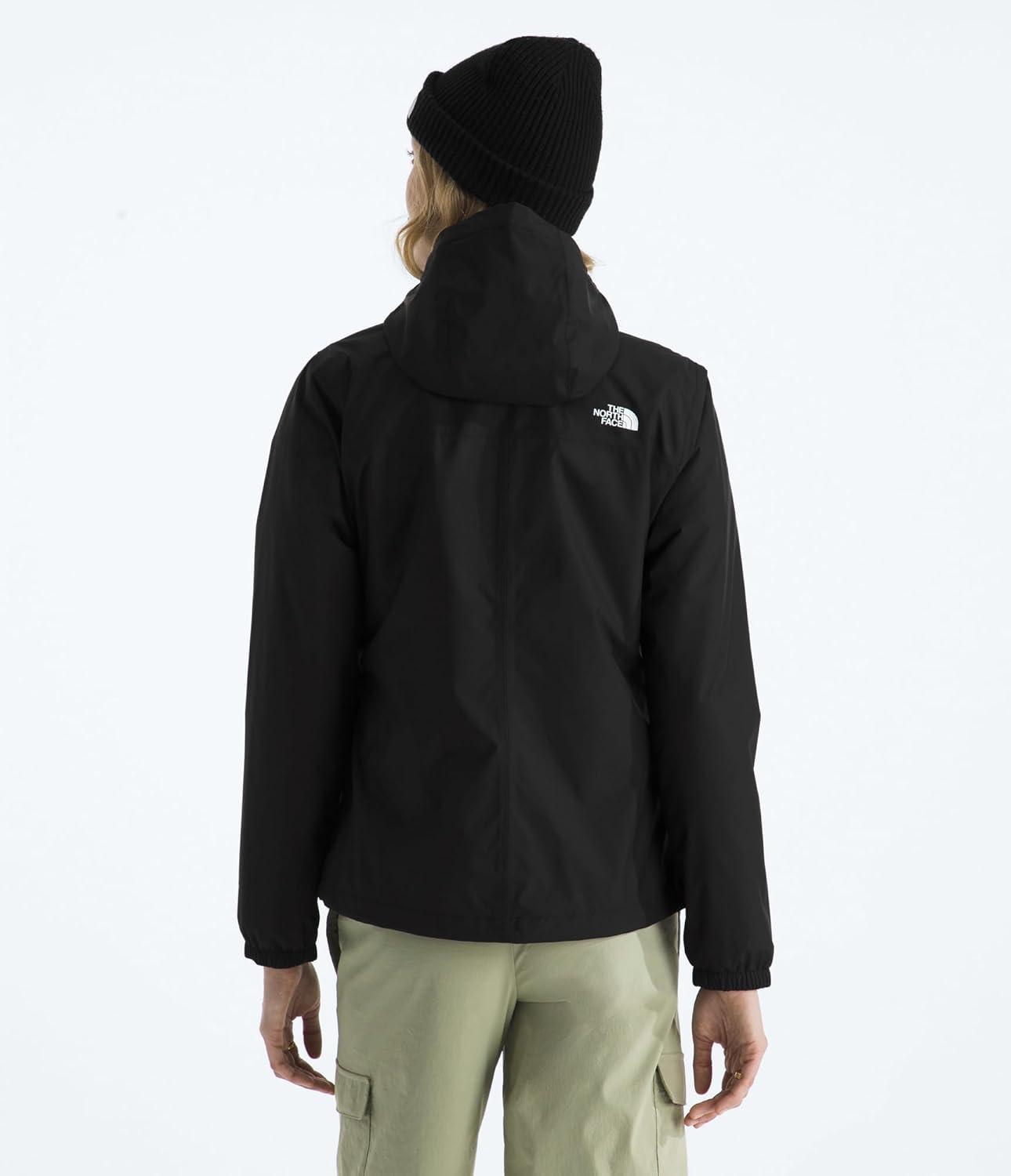 imageThe North Face womens Antora Triclimate Jacket Waterproof Shell Warm Inner Fleece Layer Adjustable Hood With DrawcordTnf Black