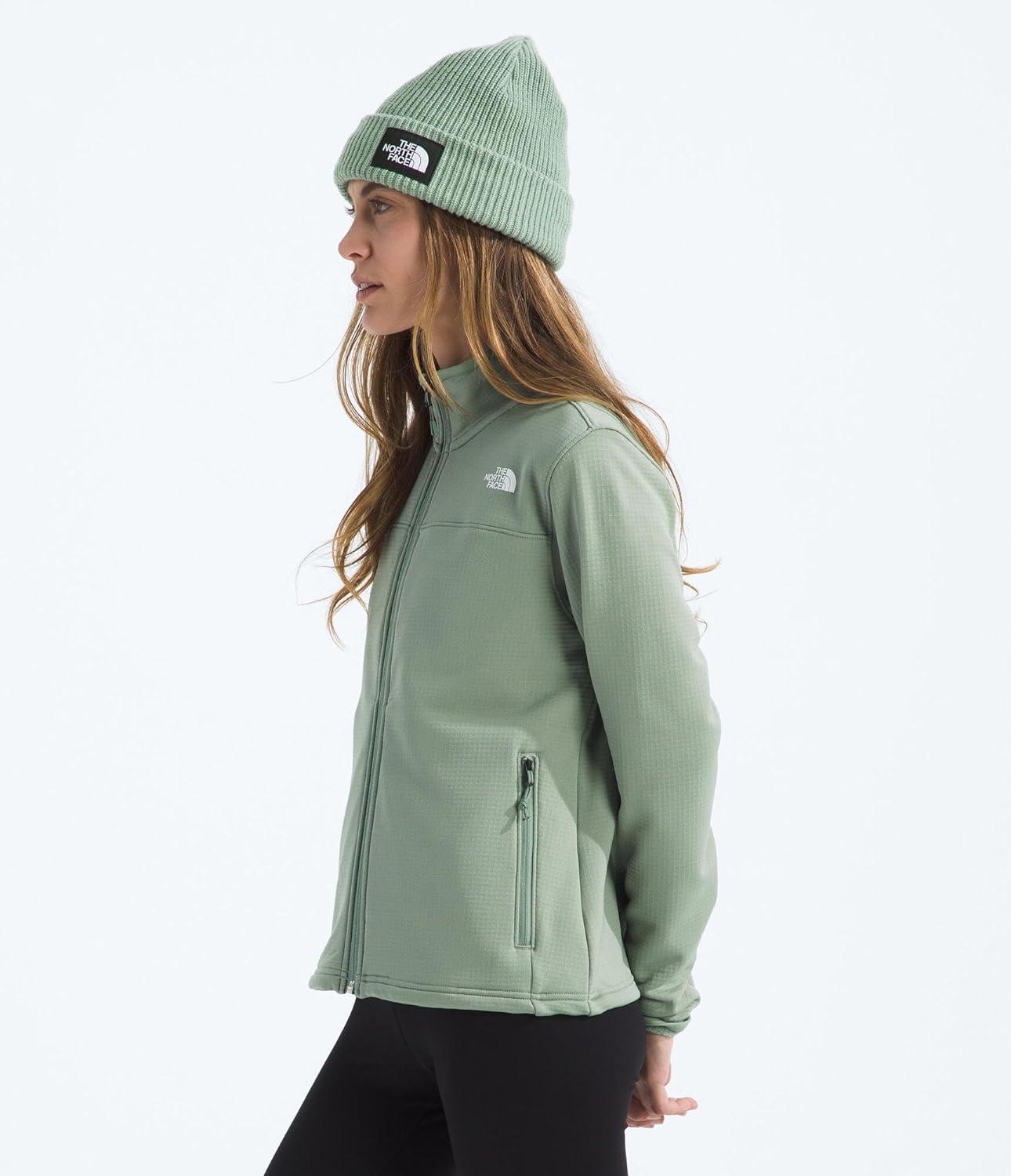 imageThe North Face womens Cedar Trail Grid Fleece JacketSlate Moss