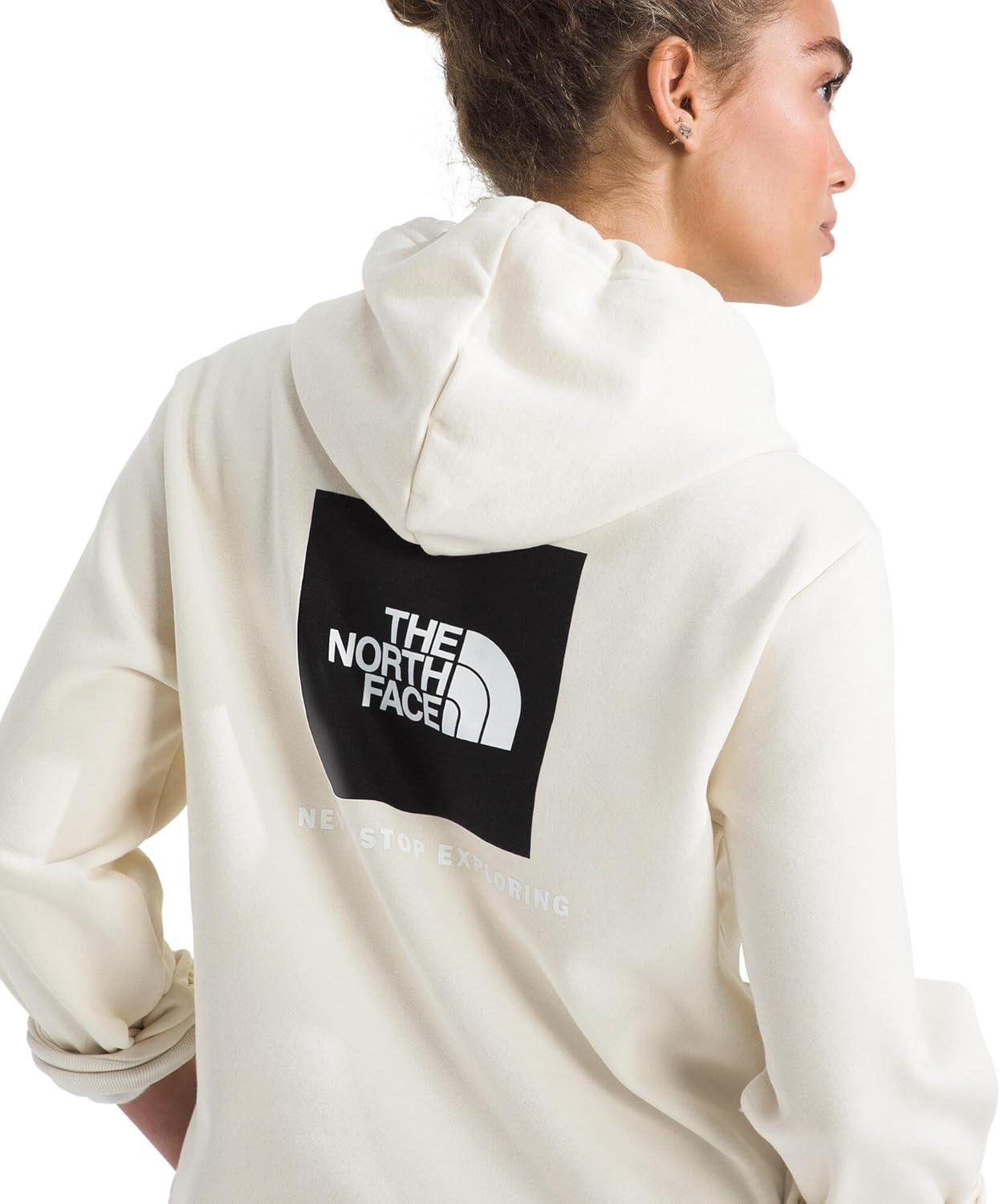 imageThe North Face womens Evolution Box Nse HoodieWhite Dune