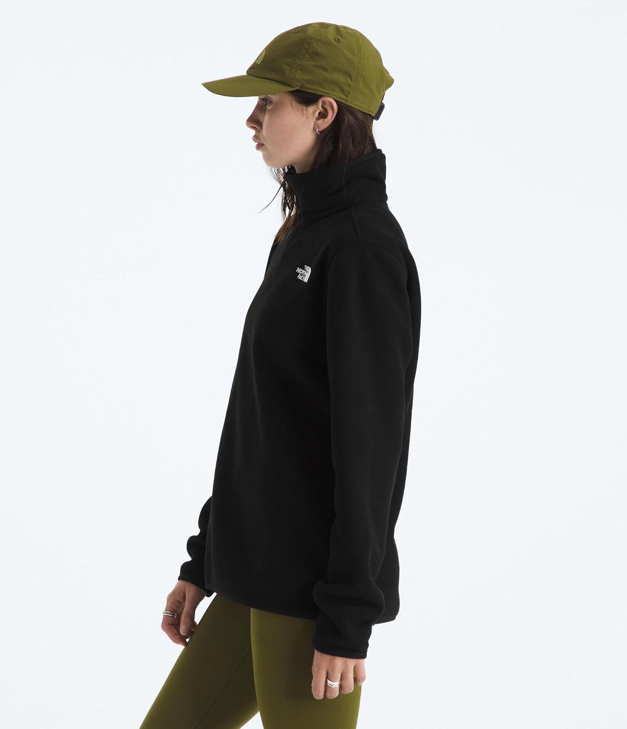 imageThe North Face womens Glacier Fleece Quarter Zip JacketTnf Black