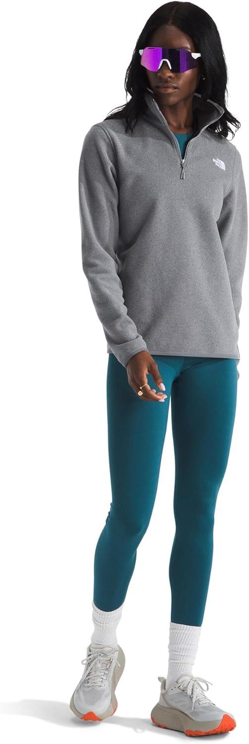 imageThe North Face womens Glacier Fleece Quarter Zip JacketTnf Mid Grey Heather