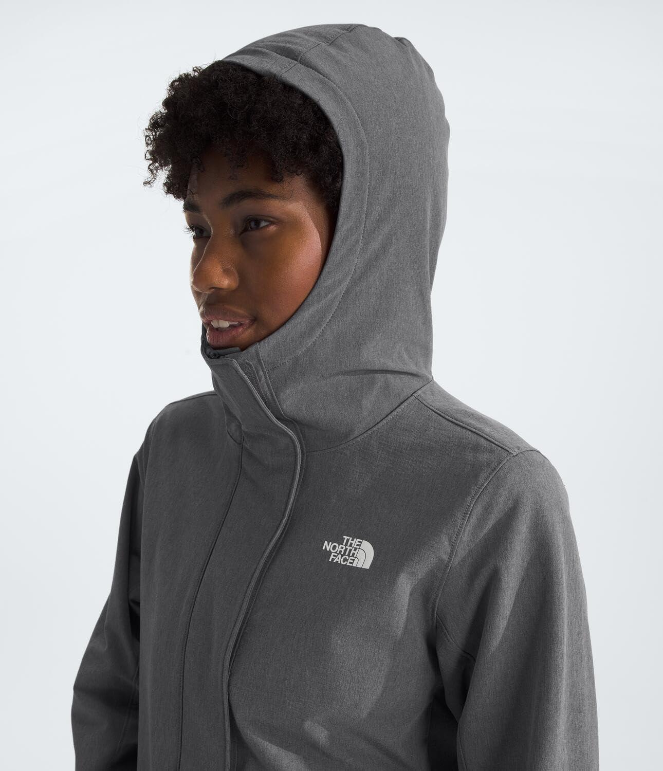 imageThe North Face womens Shelbe Raschel ParkaSmoked Pearl Heather