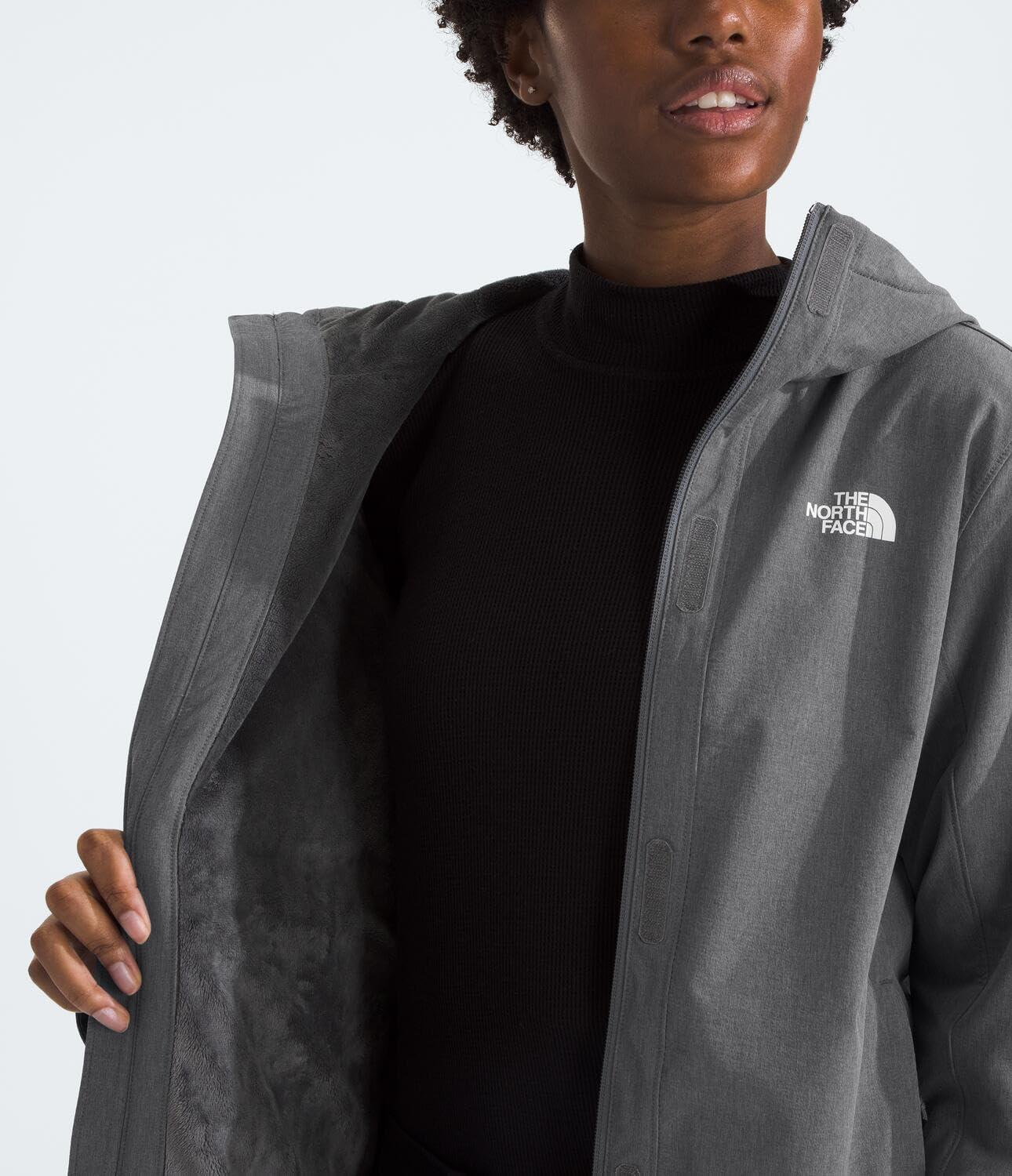 imageThe North Face womens Shelbe Raschel ParkaSmoked Pearl Heather