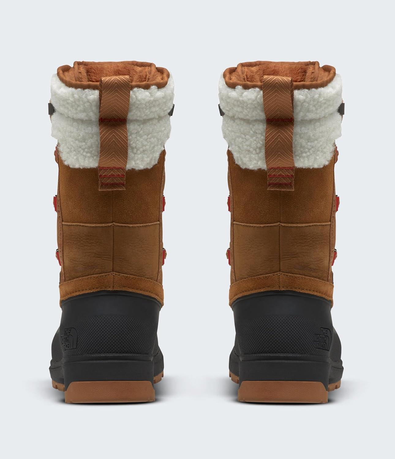 imageThe North Face womens Shellista V Mid Insulated Waterproof Snow BootTimber TanTnf Black