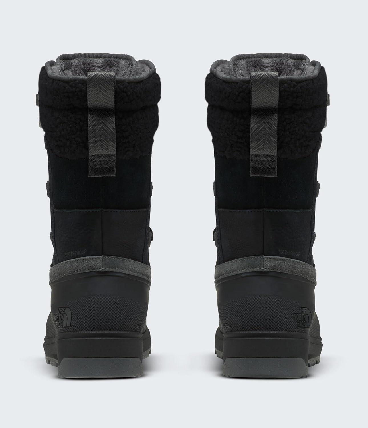 imageThe North Face womens Shellista V Mid Insulated Waterproof Snow BootTnf BlackAsphalt Grey