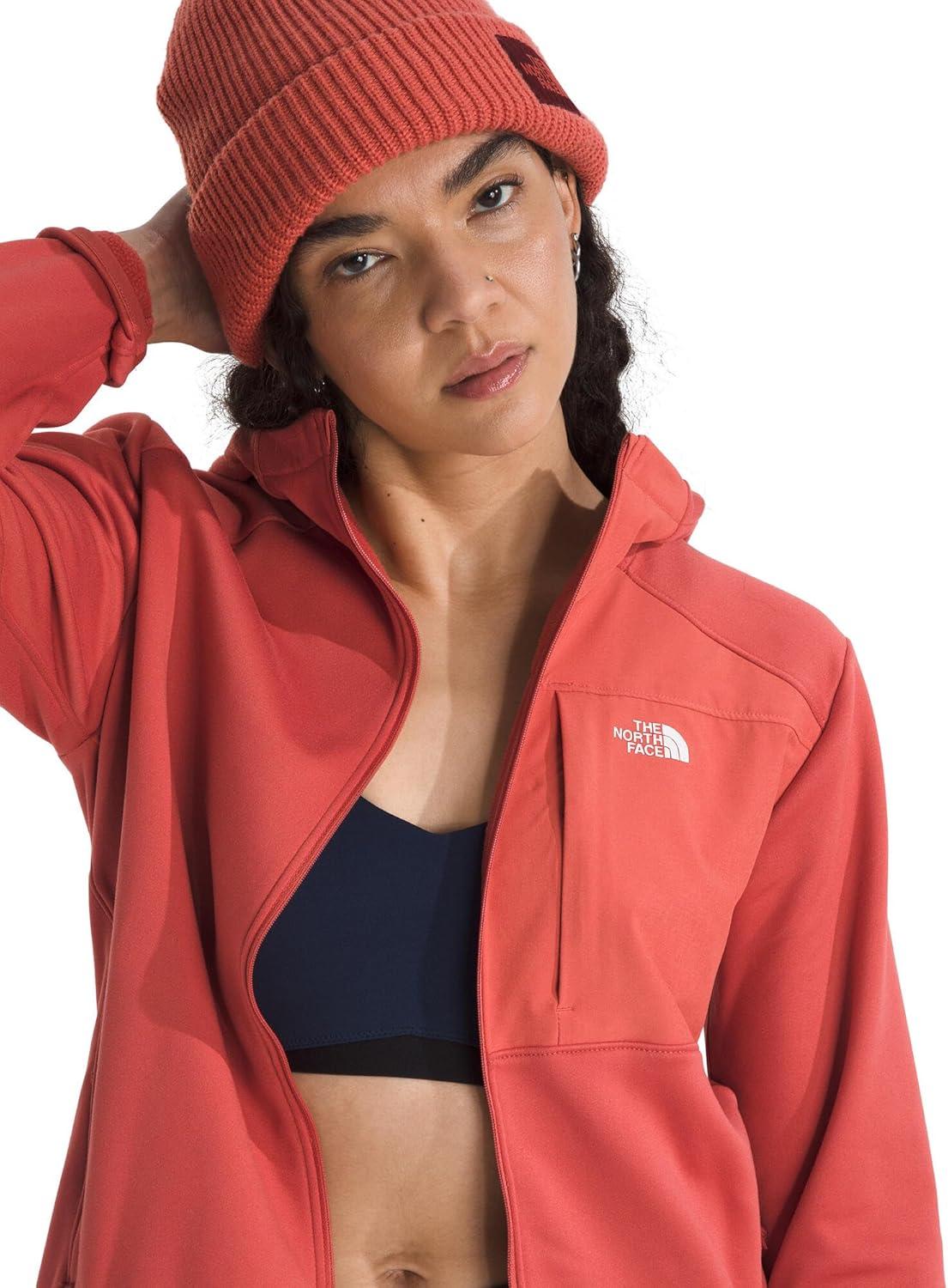 imageThe North Face womens Tnf Performance Fleece Full Zip HoodieMars Dust