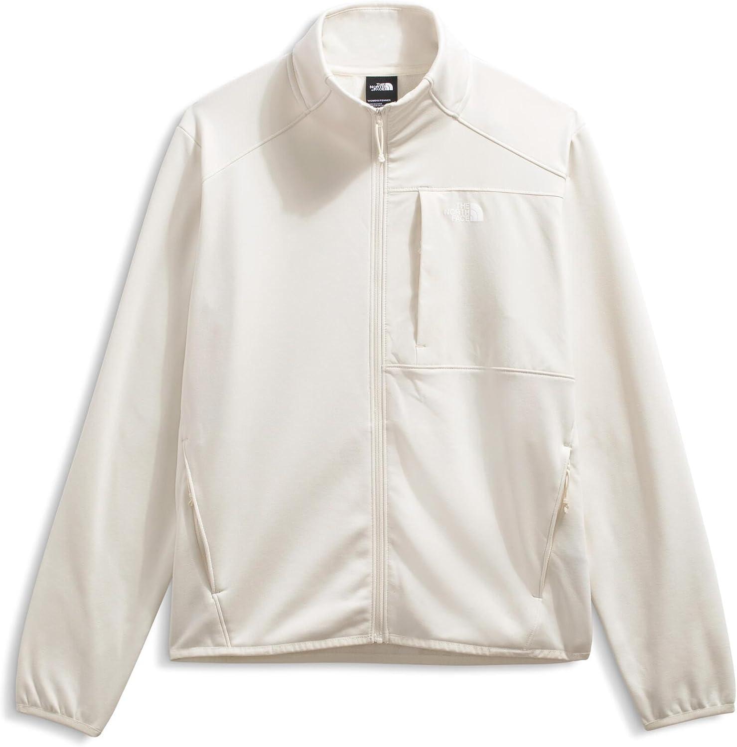 imageThe North Face womens Tnf Performance Fleece Full Zip JacketWhite Dune