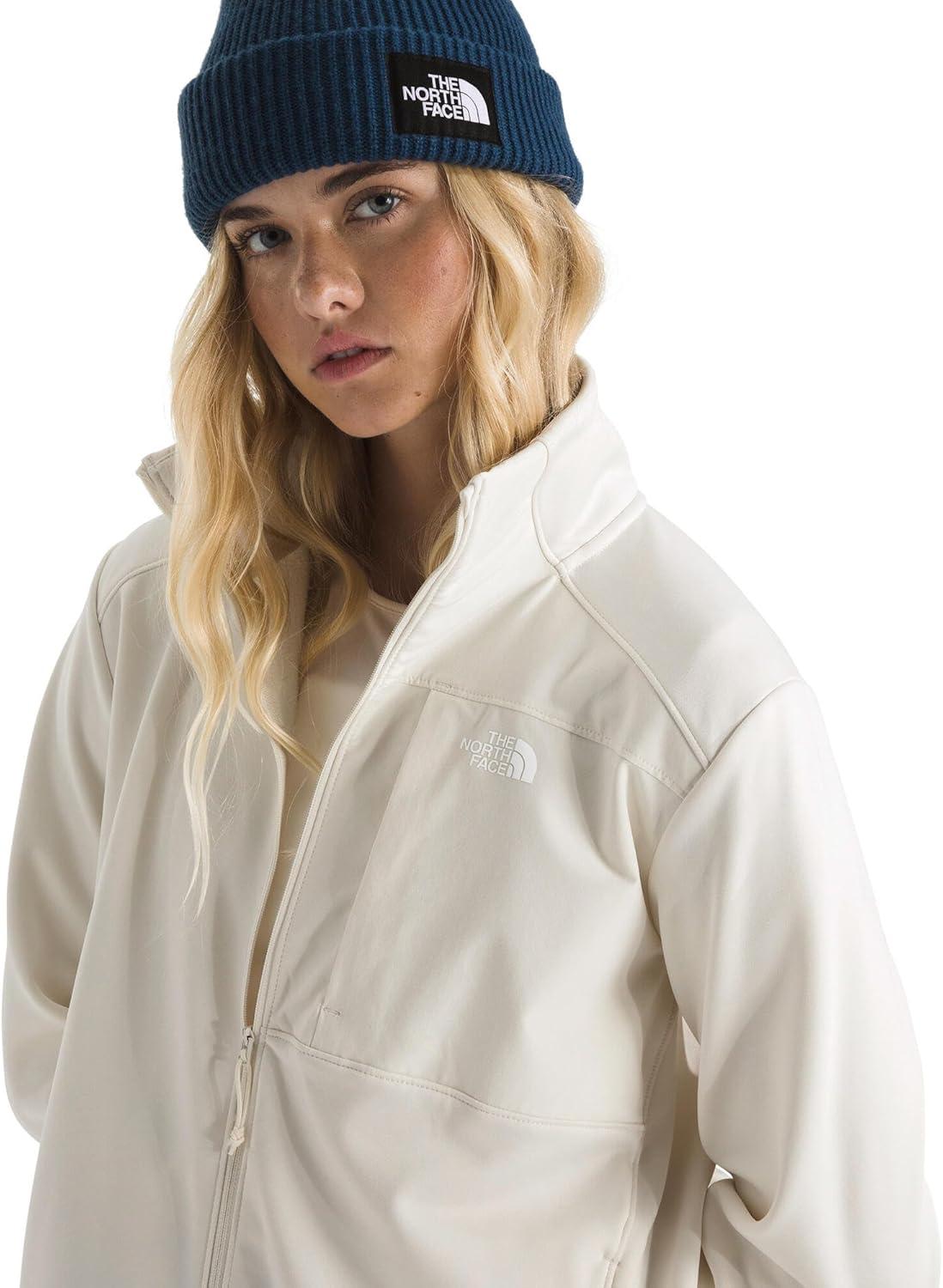 imageThe North Face womens Tnf Performance Fleece Full Zip JacketWhite Dune