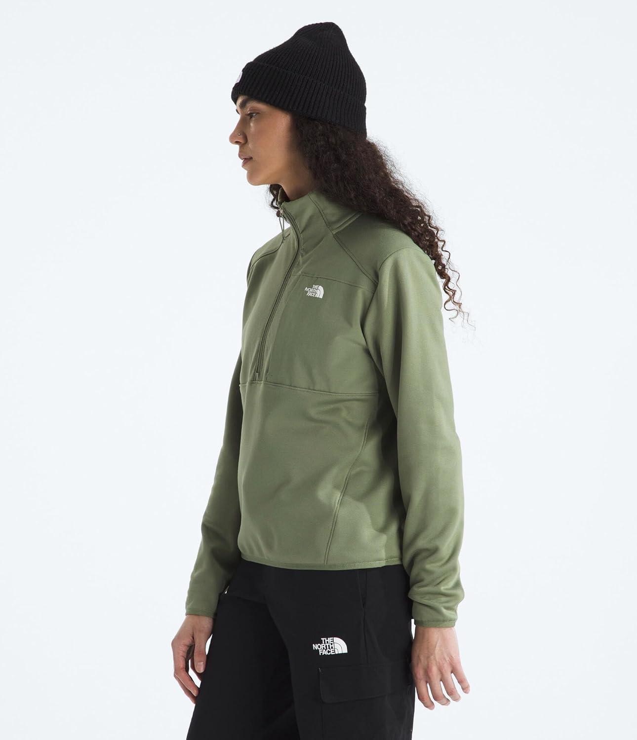 imageThe North Face womens Tnf Performance Fleece Quarter Zip JacketBark Mist