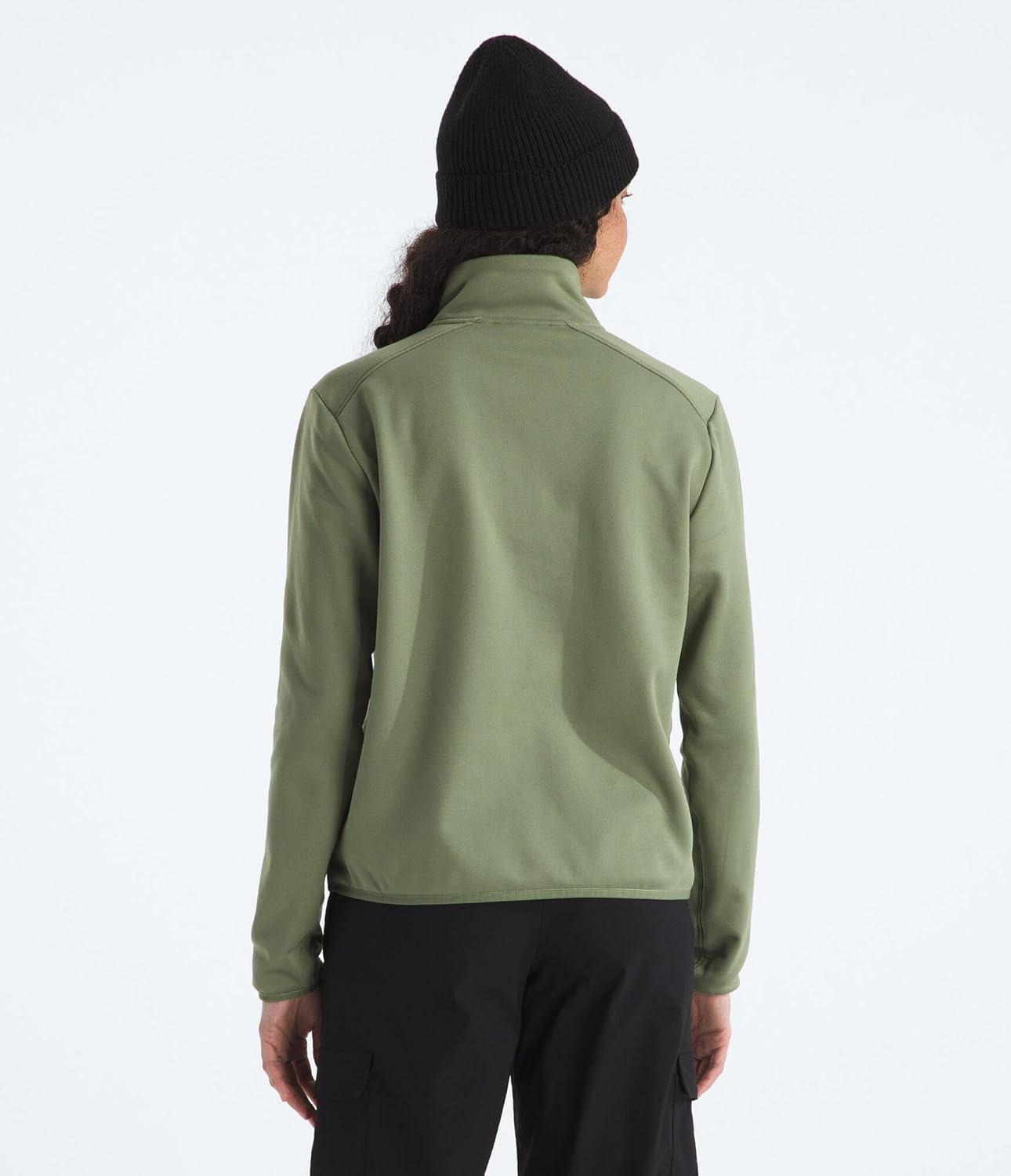 imageThe North Face womens Tnf Performance Fleece Quarter Zip JacketBark Mist