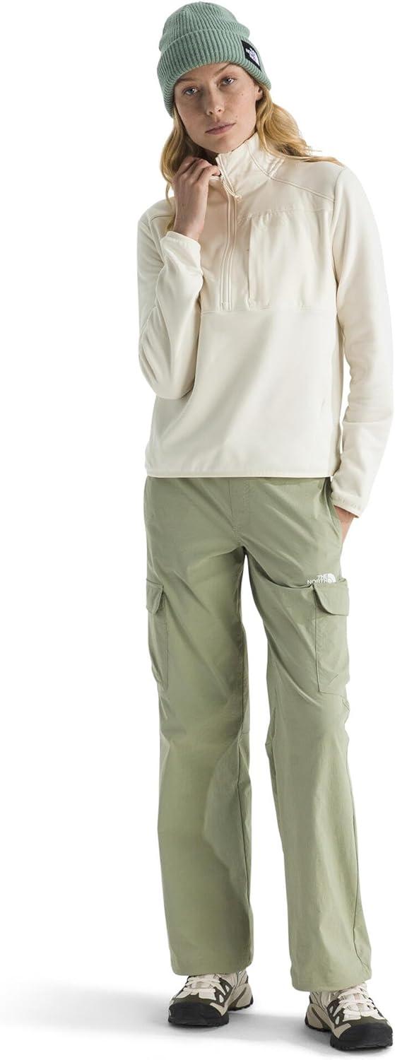 imageThe North Face womens Tnf Performance Fleece Quarter Zip JacketWhite Dune