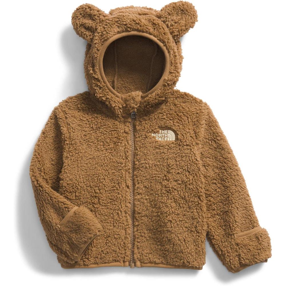 imageTHE NORTH FACE Baby Campshire Full Zip Hoodie Cozy Fleece Winter Jacket for Toddlers With Mittens ampamp Attached Bear Ear HoodUtility Brown