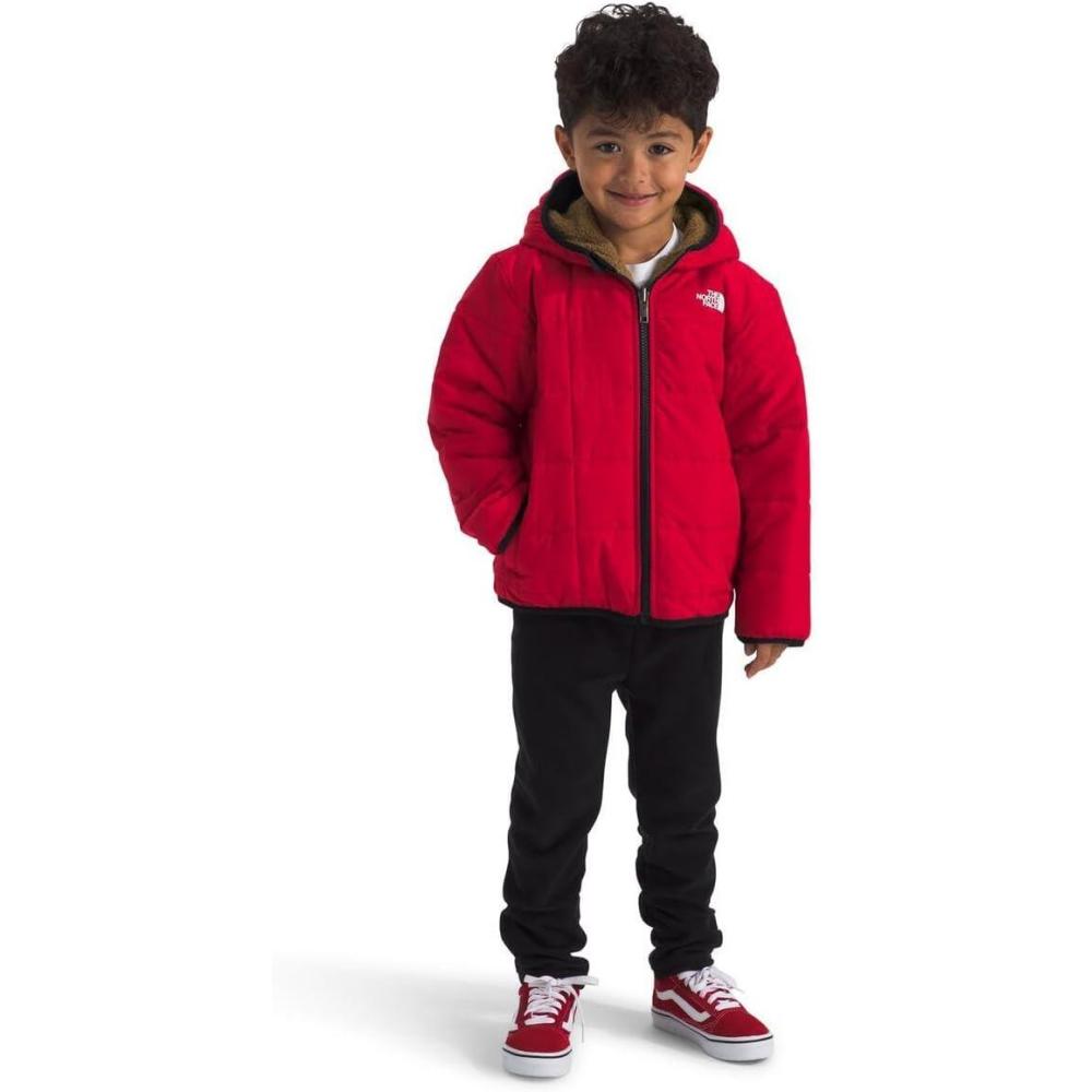 imageTHE NORTH FACE Boys Reversible Shasta Full Zip Hooded JacketTnf Red