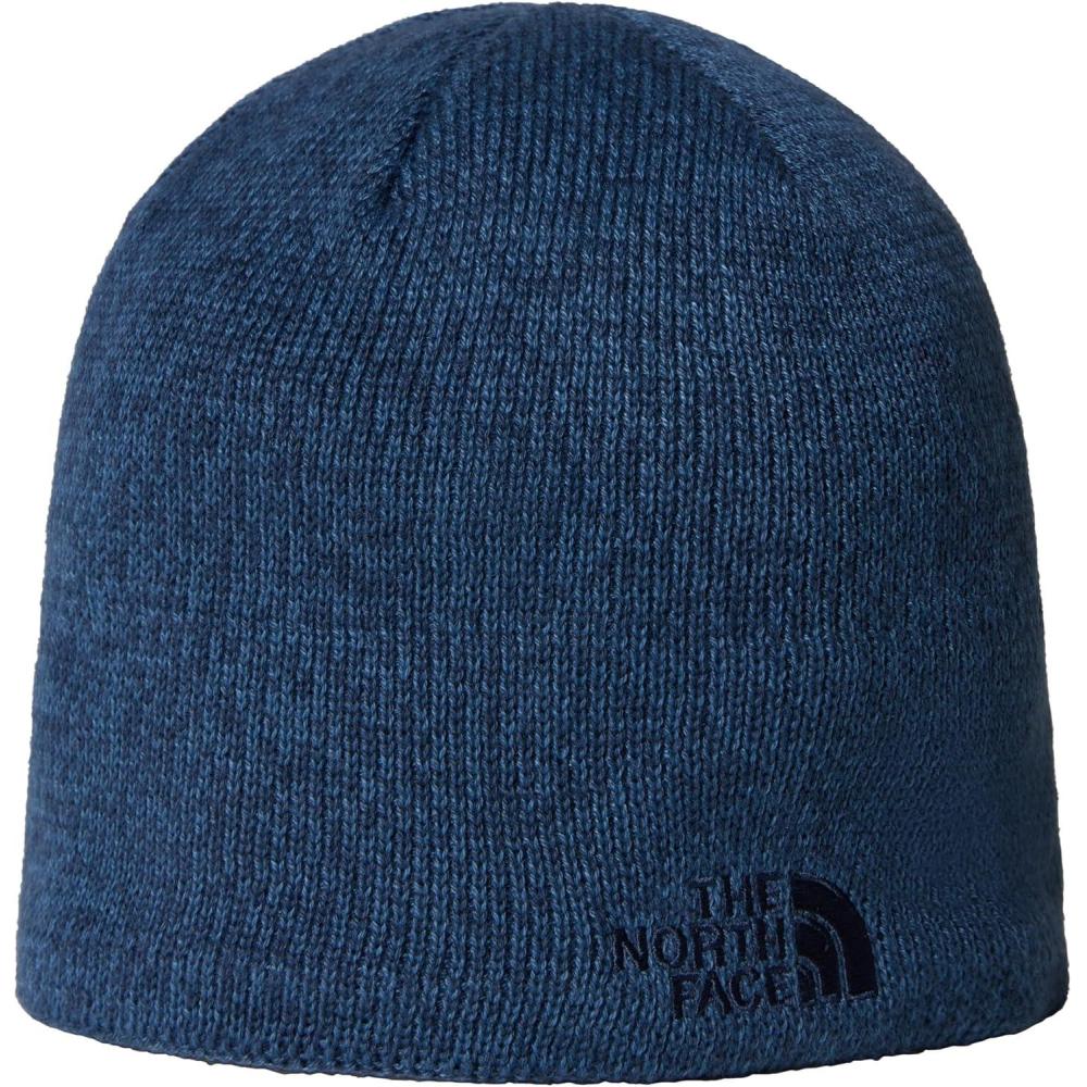 imageTHE NORTH FACE Jim Beanie Classic Fit Winter Hat for Men ampamp Women Warm Fleece Headband ampamp Embroidered LogoShady Blue Heather