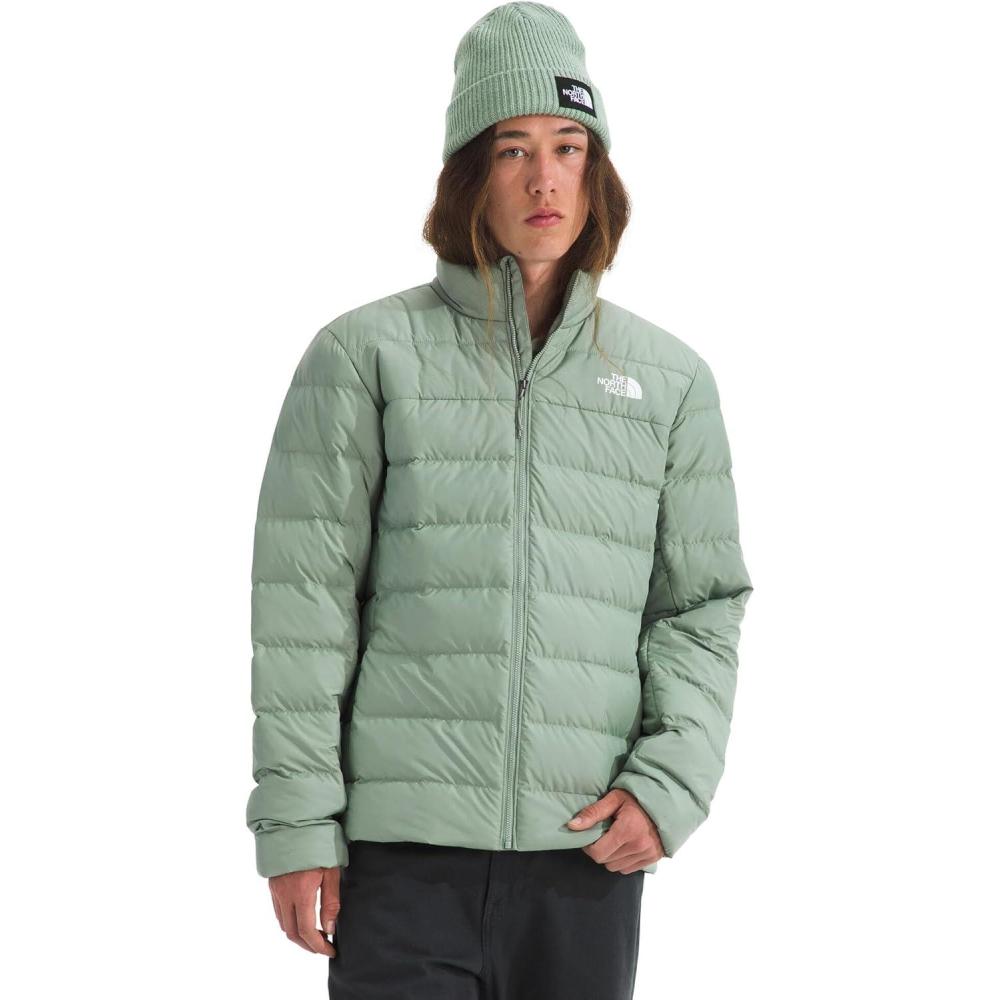 imageTHE NORTH FACE Mens Aconcagua 3 Jacket  Wind Resistant Water Repellent 600 Fill Waterfowl Down InsulationSlate Moss