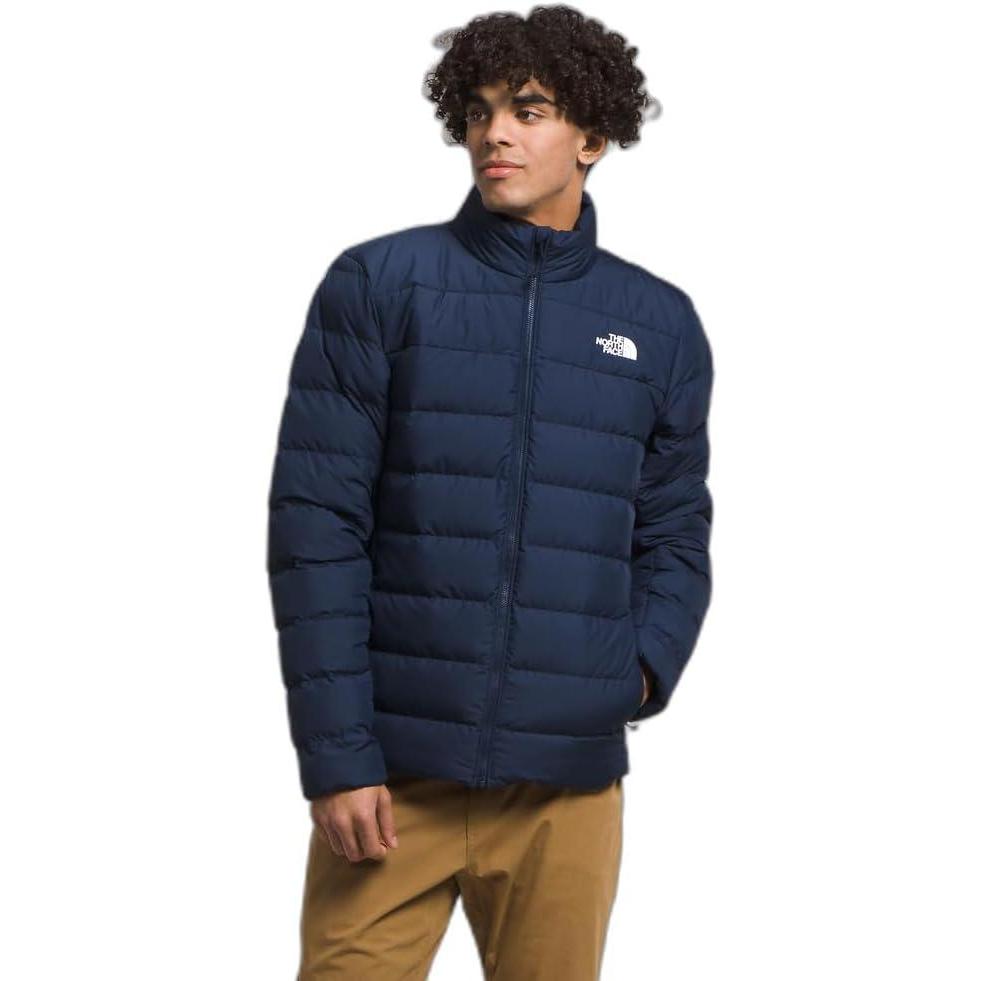 imageTHE NORTH FACE Mens Aconcagua 3 Jacket Wind Resistant Water Repellent 600 Fill Waterfowl Down InsulationSummit Navy
