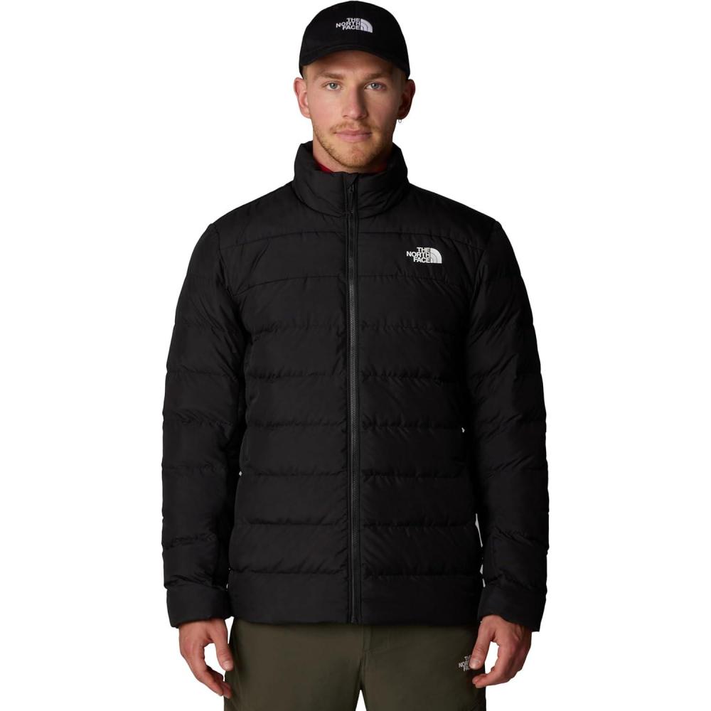 imageTHE NORTH FACE Mens Aconcagua 3 Jacket Wind Resistant Water Repellent 600 Fill Waterfowl Down InsulationTnf Blacknpf