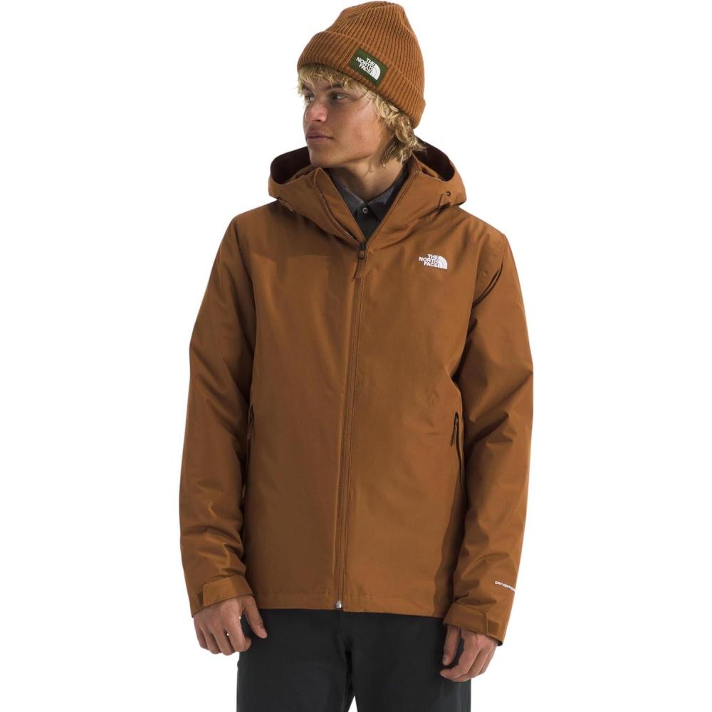 imageTHE NORTH FACE Mens Carto Mono Triclimate Hooded Jacket Insulated Winter Coat Wind ampamp Water Resistant Adjustable HoodBurnt Umber