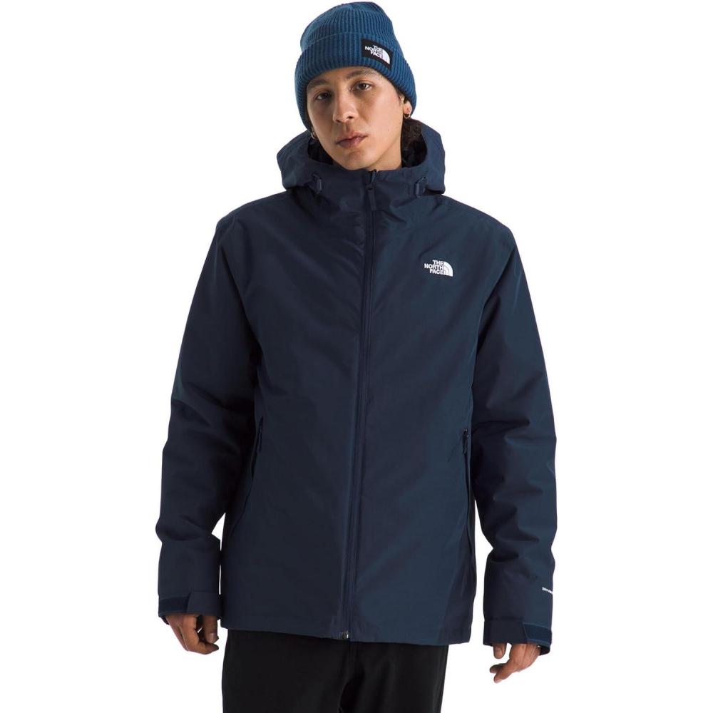 imageTHE NORTH FACE Mens Carto Mono Triclimate Hooded Jacket Insulated Winter Coat Wind ampamp Water Resistant Adjustable HoodSummit Navy
