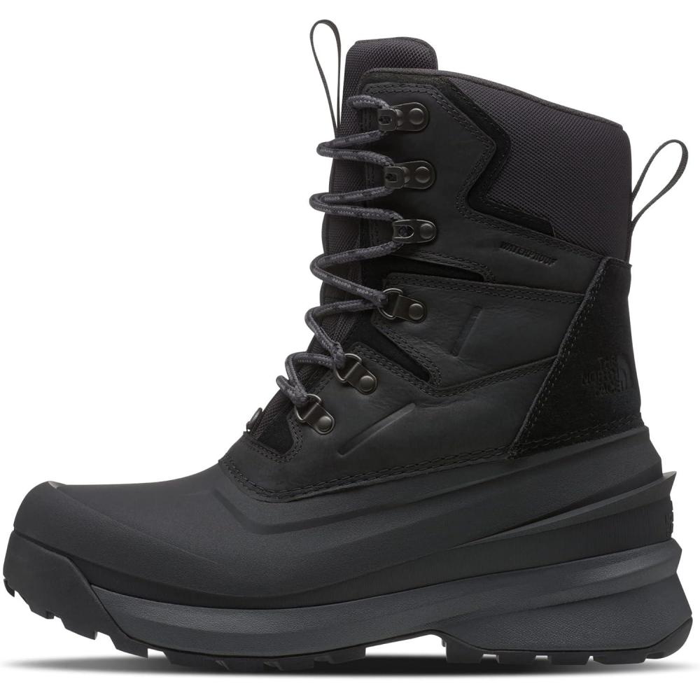 imageTHE NORTH FACE Mens Chilkat V 400 Waterproof Snow Boot 400g of Premium InsulationTnf BlackAsphalt Grey