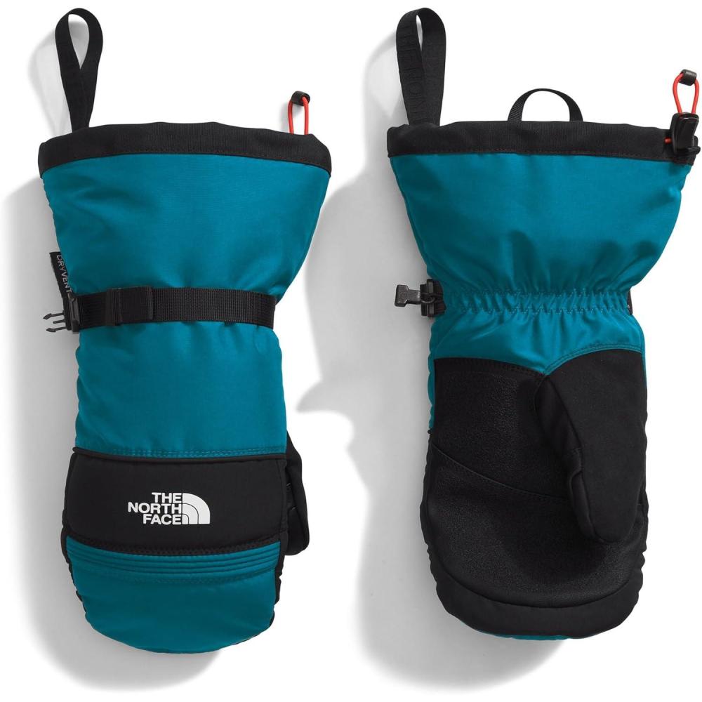 imageTHE NORTH FACE Mens Montana Ski Mitt Touchscreen Compatible Water ampamp Wind Resistant Adjustable Shockcord HemDusk Blue