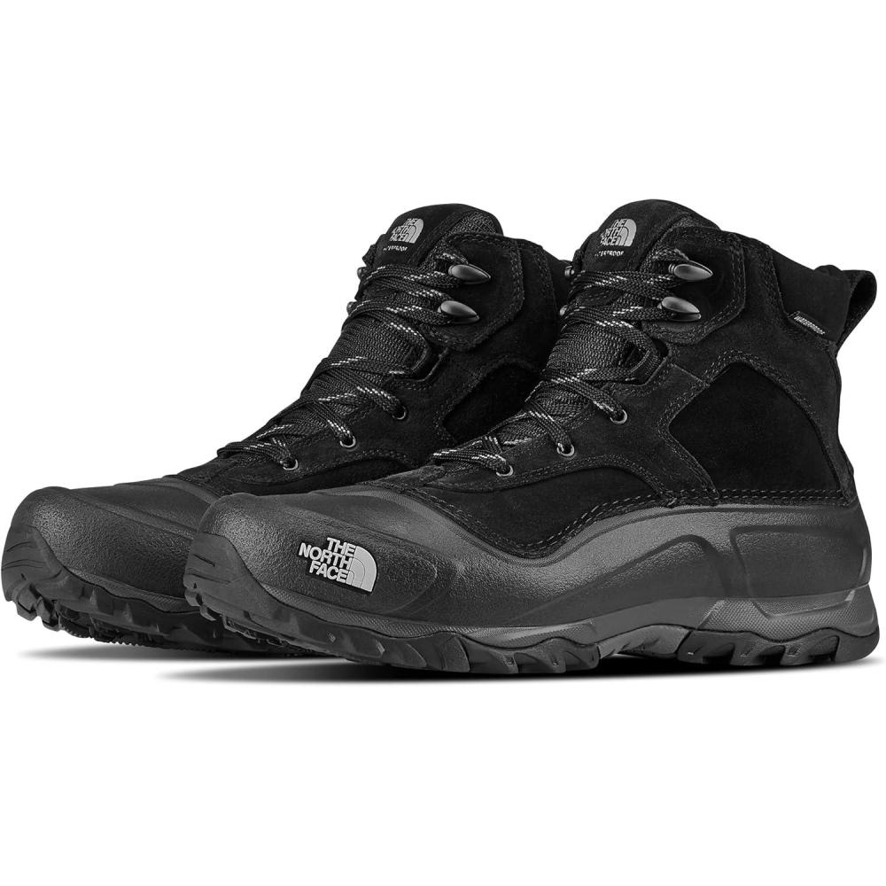 imageTHE NORTH FACE Mens Snowfuse Winter Boot Insulated ampamp Waterproof Lightweight Shell Durable SoleTnf BlackTnf Black