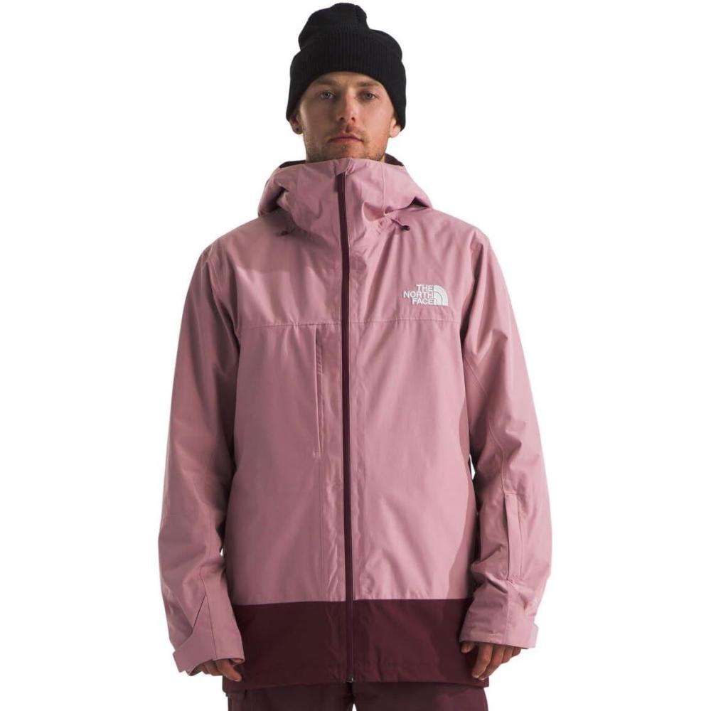 imageTHE NORTH FACE Mens Thermoball Eco Snow Triclimate Waterproof Insulated Ski Jacket  Helmet Compatible Powder SkirtMauveAlpine Plum