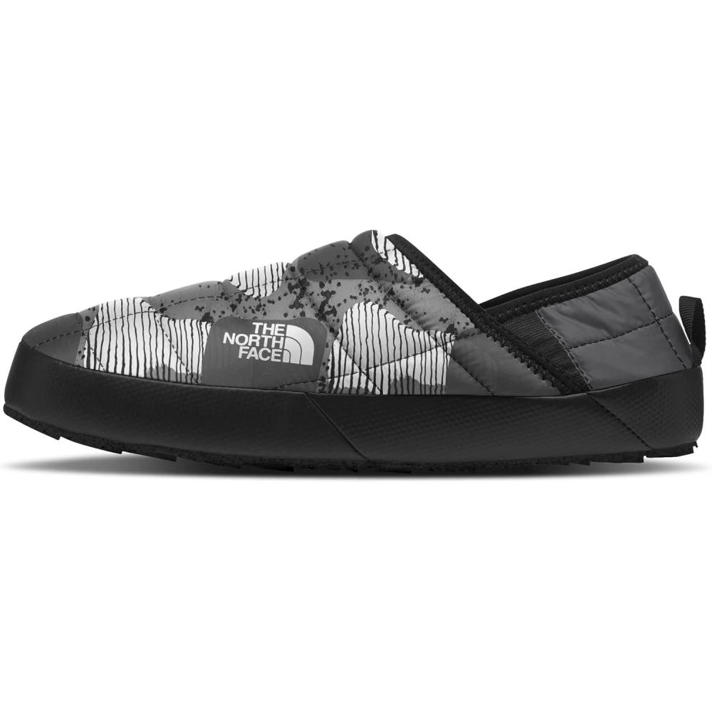 imageTHE NORTH FACE Mens Thermoball Traction Mule V Winter Shoe  Insulated ampamp Water Repellent Rubber OutsoleAsphalt Grey Abstract Yosemite PrintAsphalt Grey