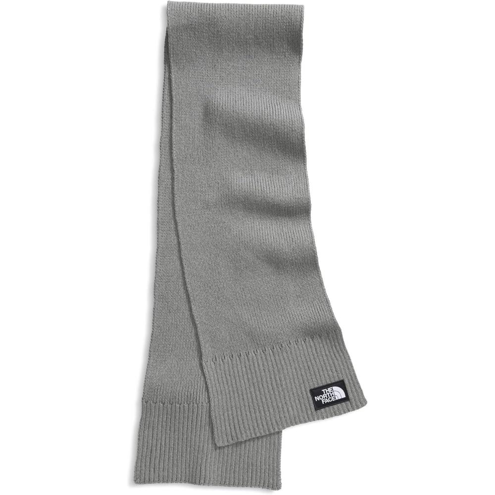 imageTHE NORTH FACE TNF Logo Box Scarf Winter Scarf for Fashion ampamp Outdoors Soft ampamp Recycled Rib Knit FabricTnf Medium Grey Heather