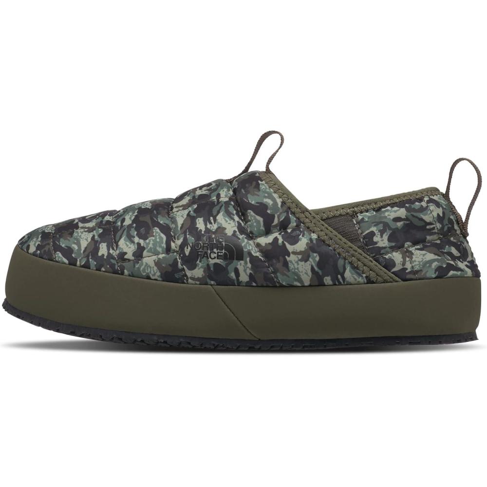 imageTHE NORTH FACE Teen Thermoball Insulated Traction Mule II ShoeNew Taupe Green Never Stop Camo PrintNew Taupe Green