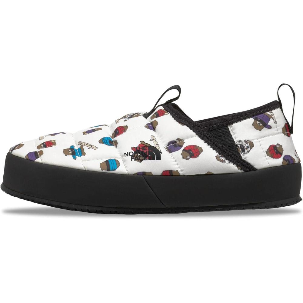 imageTHE NORTH FACE Teen Thermoball Insulated Traction Mule II ShoeNuptse Bears Print MultiTnf Black