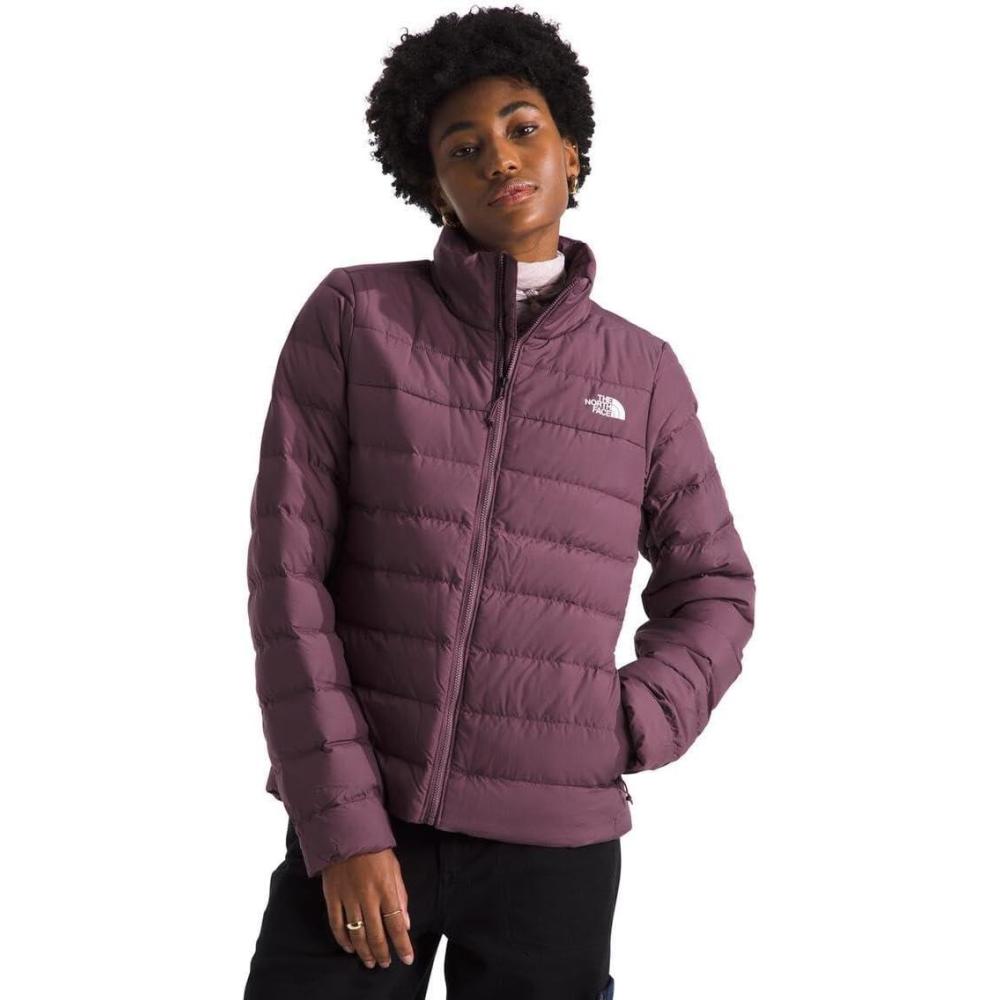 imageTHE NORTH FACE Womens Aconcagua 3 Jacket Wind Resistant Water Repellent 600 Fill Waterfowl Down InsulationMidnight Mauve