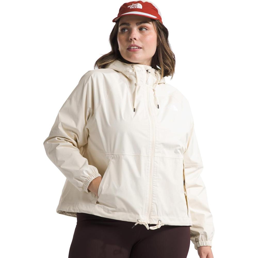 imageTHE NORTH FACE Womens Antora Rain Hoodie Standard and Plus SizeWhite Dune