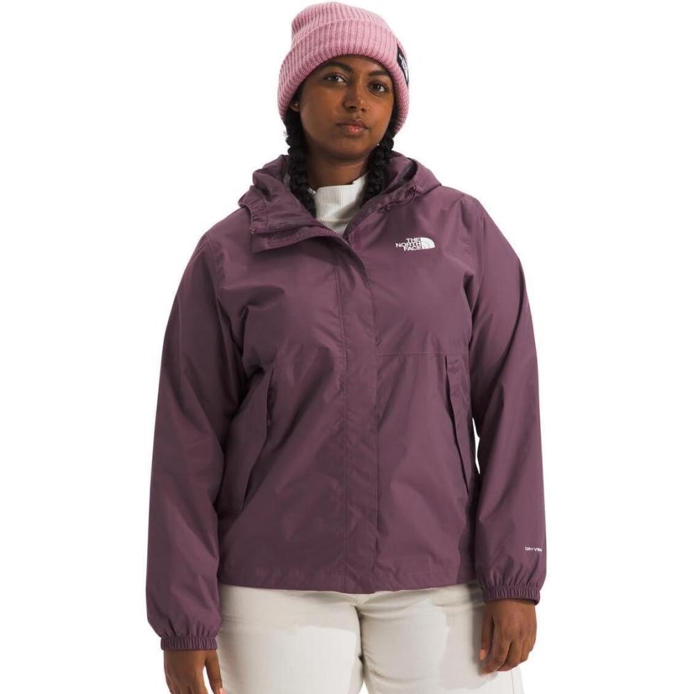 imageTHE NORTH FACE Womens Antora Waterproof Breathable Rain CoatMidnight Mauve