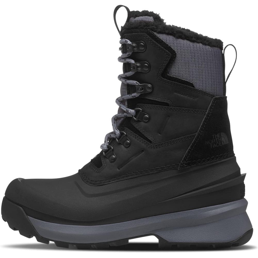 imageTHE NORTH FACE Womens Chilkat V 400 Waterproof Snow Boot 400g of Premium InsulationTnf BlackVanadis Grey