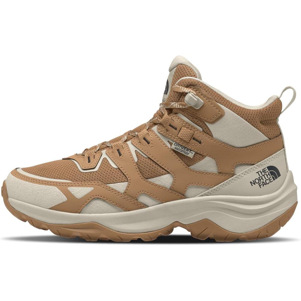 imageTHE NORTH FACE Womens Hedgehog Fastpack 3 Mid Waterproof Hiking ShoesAlmond ButterSandstone