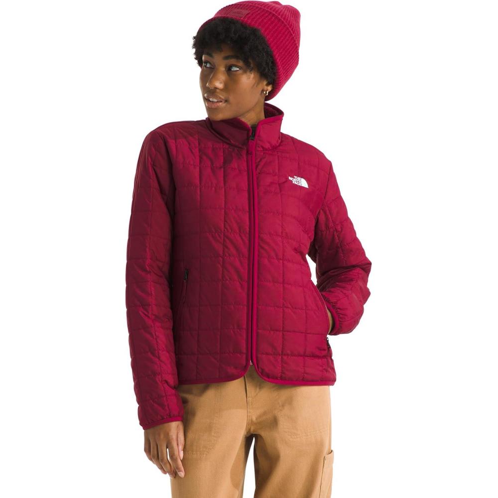 imageTHE NORTH FACE Womens Junction Insulated Jacket Standard ampamp Plus Size Water Repellent Winter Coat ampamp Zip Hand PocketsBeetroot