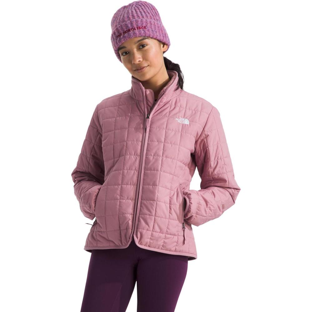 imageTHE NORTH FACE Womens Junction Insulated Jacket Standard ampamp Plus Size Water Repellent Winter Coat ampamp Zip Hand PocketsMauve