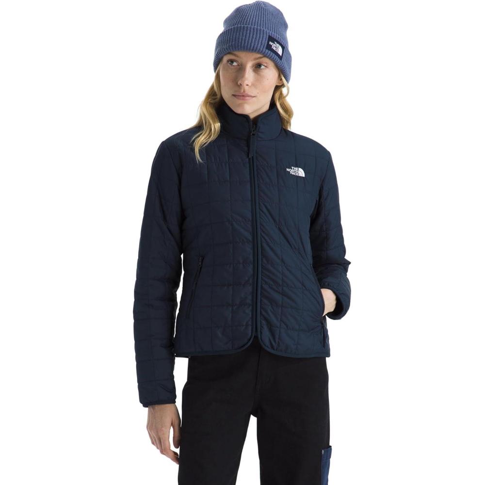 imageTHE NORTH FACE Womens Junction Insulated Jacket Standard ampamp Plus Size Water Repellent Winter Coat ampamp Zip Hand PocketsSummit Navy