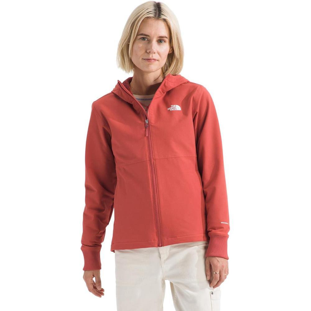 imageTHE NORTH FACE Womens Shelbe Raschel Fleece Hooded Jacket Standard ampamp Plus Size Fleece Lining Wind ampamp Water ResistantMars Dust