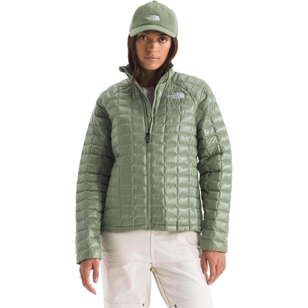 imageTHE NORTH FACE Womens Thermoball Insulated Jacket Standard ampamp Plus SizeBark Mist